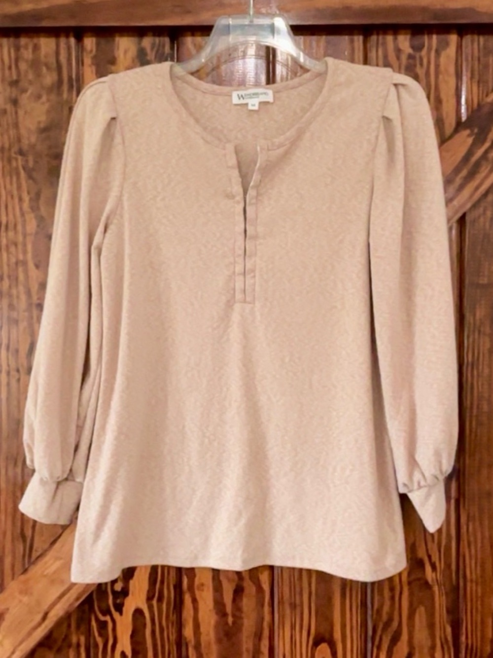 Wonderland by Orange Hook & Eye Blouse